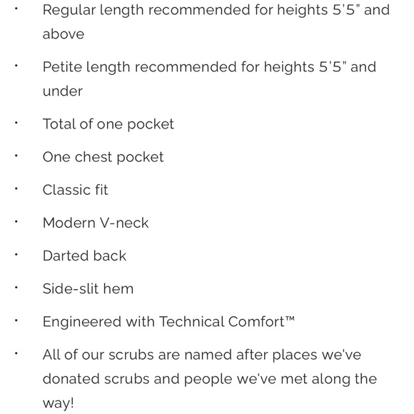 Navy Figs Catrina scrub top - Picture 9 of 11